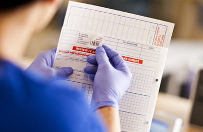 Medical Record Label