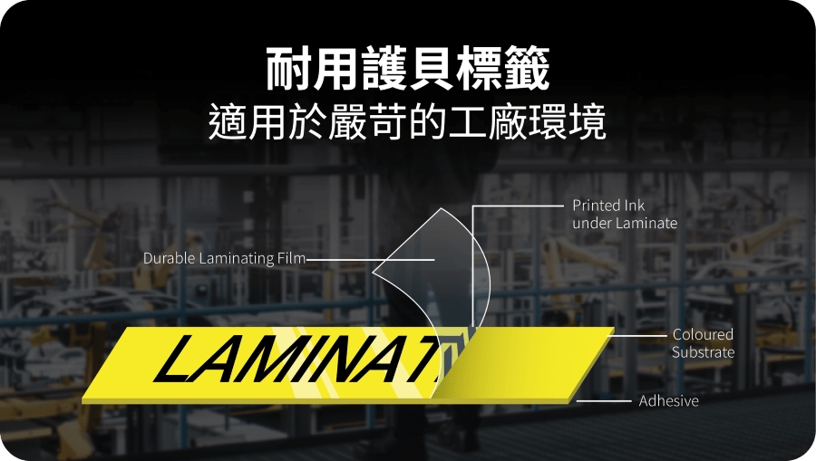 Durable Laminated Label