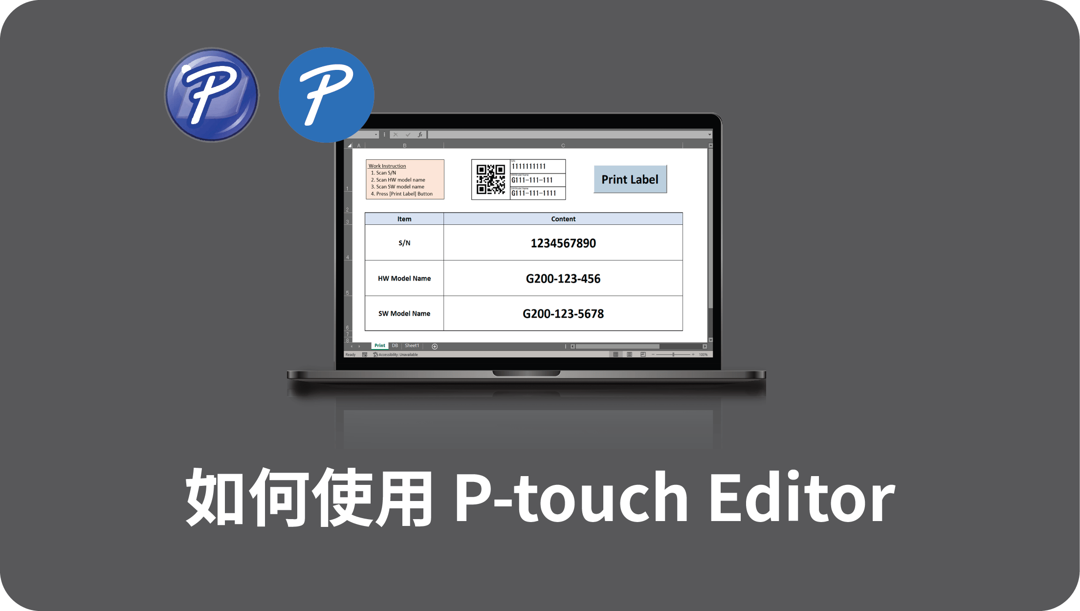 How to Use Ptouch Editor