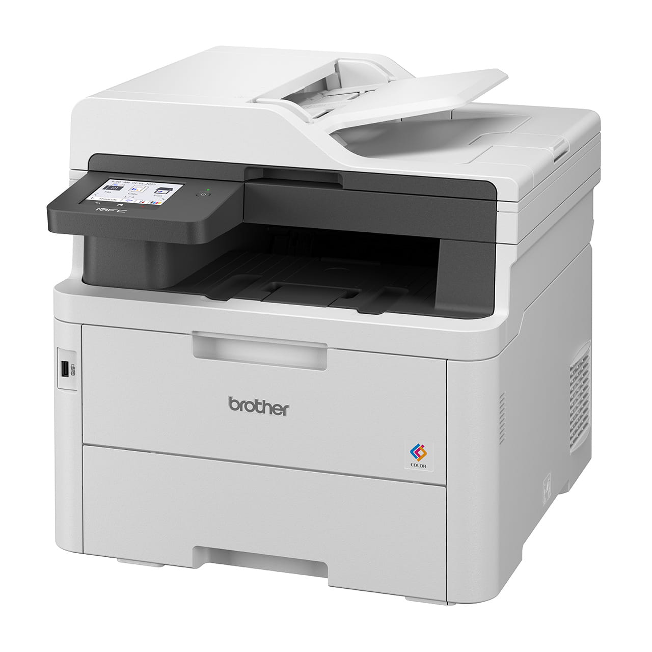Brother MFC-L3760CDW 彩色雷射印表機 左視圖